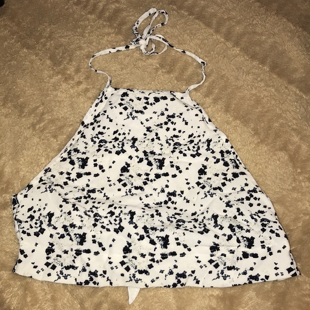 Backless Halter top
